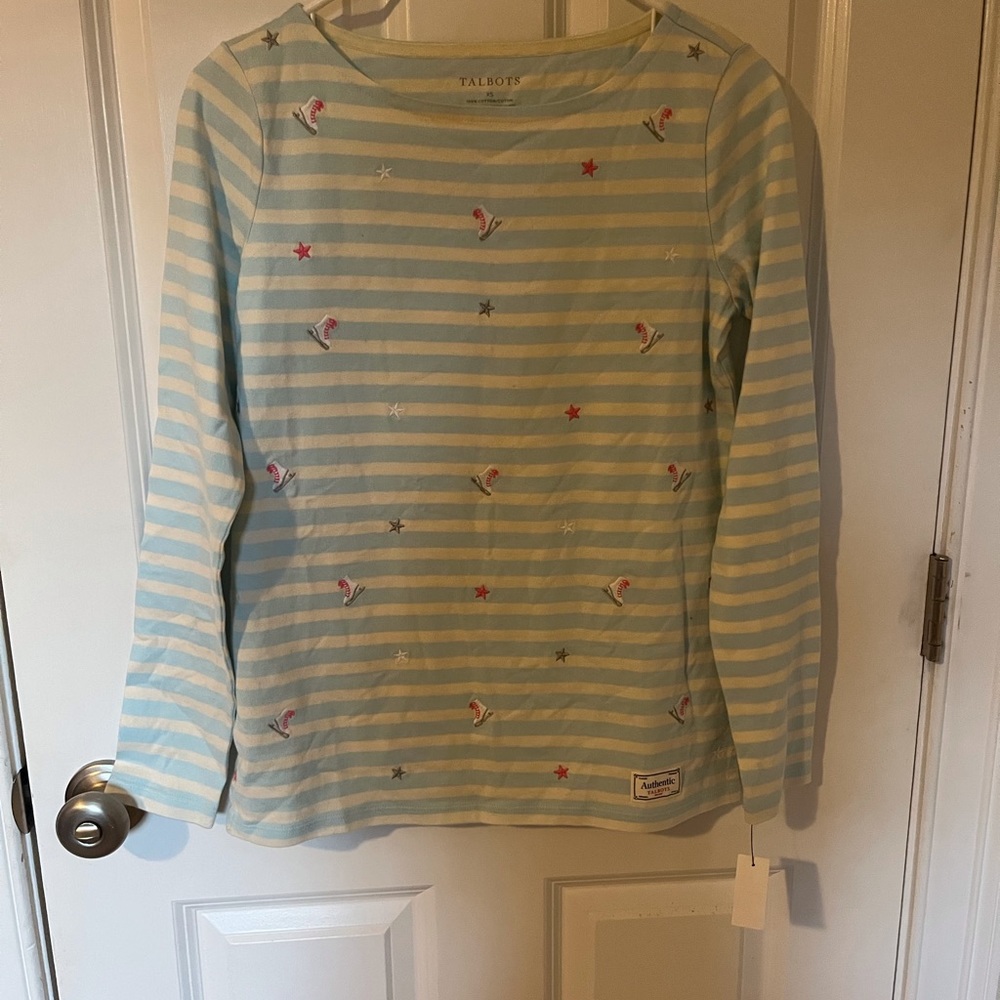 Women’s Talbots Iceskating Pajama Shirt